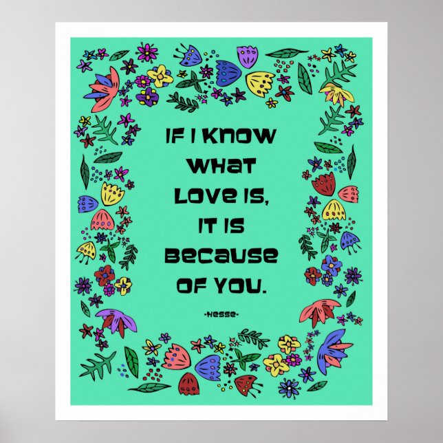 What Love Is Poster (Front)