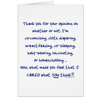 What made you think I cared?