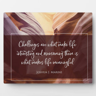 What Makes Life Meaningful Plaque