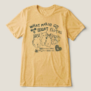 What Makes My Heart Flutter Tri-Blend Shirt