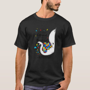 What Makes You Different Elephant Mum Autism Aware T-Shirt