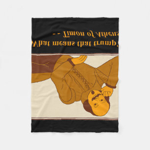 What Means Trump Timon Athens Shakespeare Quotatio Fleece Blanket