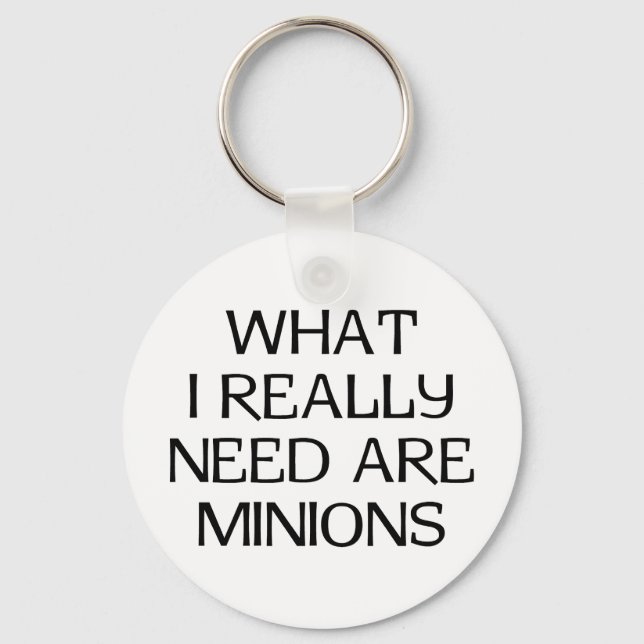What Minions Key Ring (Front)
