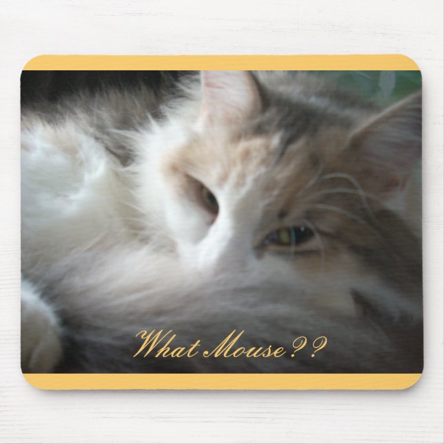 What Mouse?? Mouse Pad (Front)
