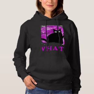 What Murderous Cat Holding Knife Halloween Costume Hoodie