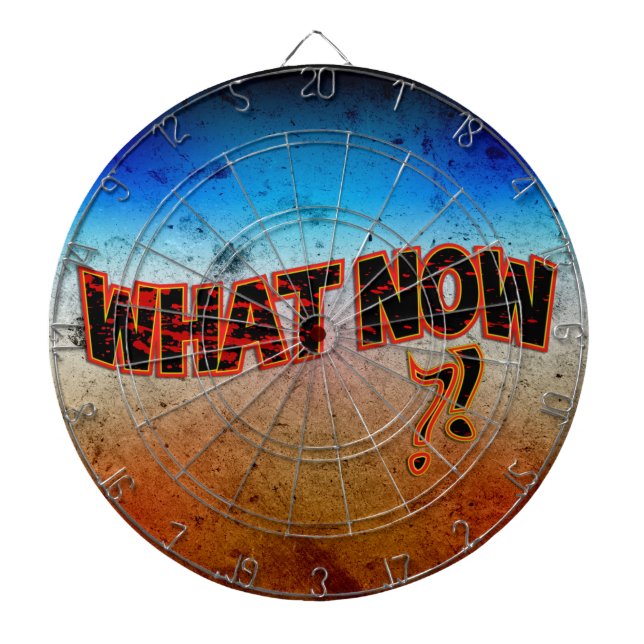 What Now ?! Dartboard (Front)