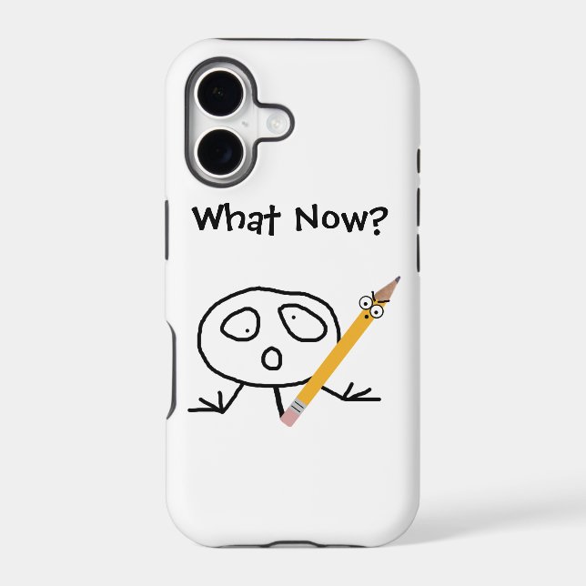 What Now iPhone 11 Case (Back)