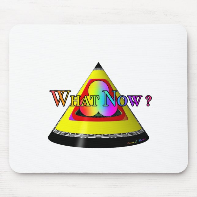 What Now? Question Mouse Pad (Front)