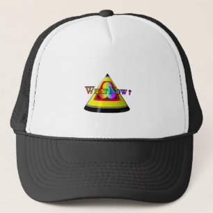 What Now? Question Trucker Hat