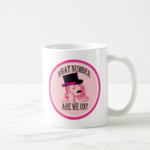 what number are we on? Moustache and top hat Coffee Mug
