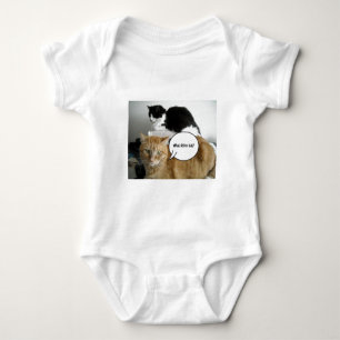 What Other Cat?/Orange Tabby Humour Baby Bodysuit
