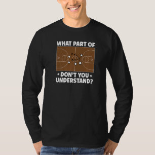 What Part Of Basketball Dont You Understand Funny T-Shirt