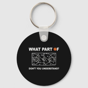 What Part Of Don't You Understand Fun Sketll Seaso Key Ring
