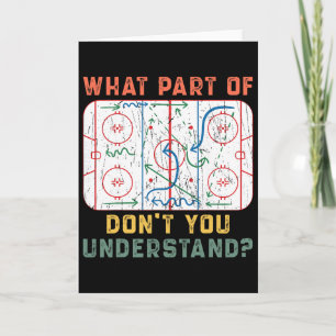 What Part Of Don't You Understand Funny Ice Playbo Card