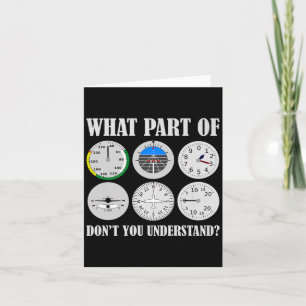What Part Of Dont You Understand Funny Lots For Card
