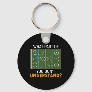 What Part Of Don't You Understand Hockey Coach Gif Key Ring