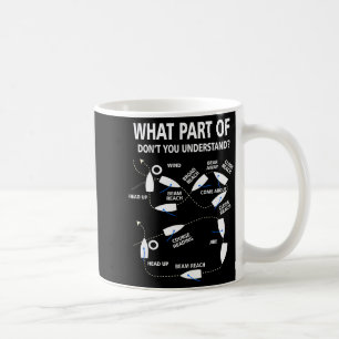 What Part Of Don't You Understand Sailing Sailor W Coffee Mug