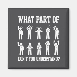 What Part Of Don't You Understand Soccer Referee H Magnet