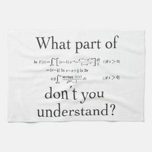 What part of...? tea towel