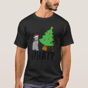 What Russian Blue Cat Christmas Russian Blue Cat X T-Shirt