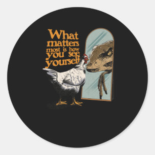 What S Most Is How You See Yourself Sticker 
