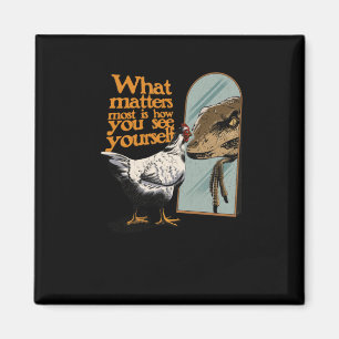 What S Most Is How You See Yourself Sticker Magnet