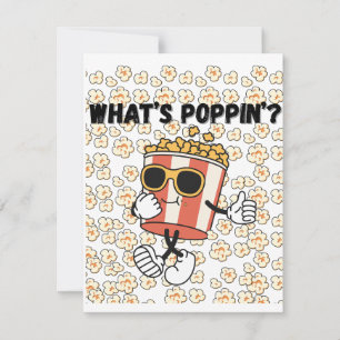 What’s Poppin’ Popcorn Card
