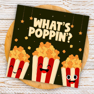 What’s Poppin’ Popcorn  Card