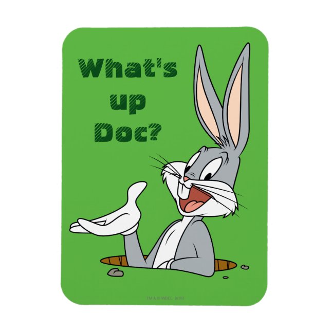 WHAT’S UP DOC?™ BUGS BUNNY™ Rabbit Hole Magnet (Vertical)