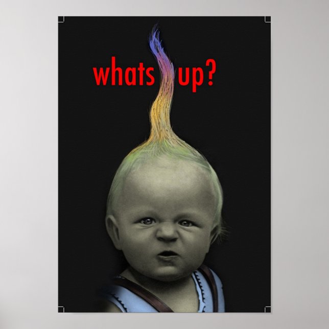 What´s up? poster (Front)