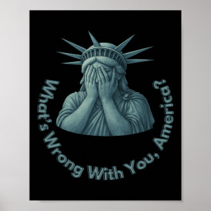 What’s Wrong With You Wtf America Anti Trump Poster