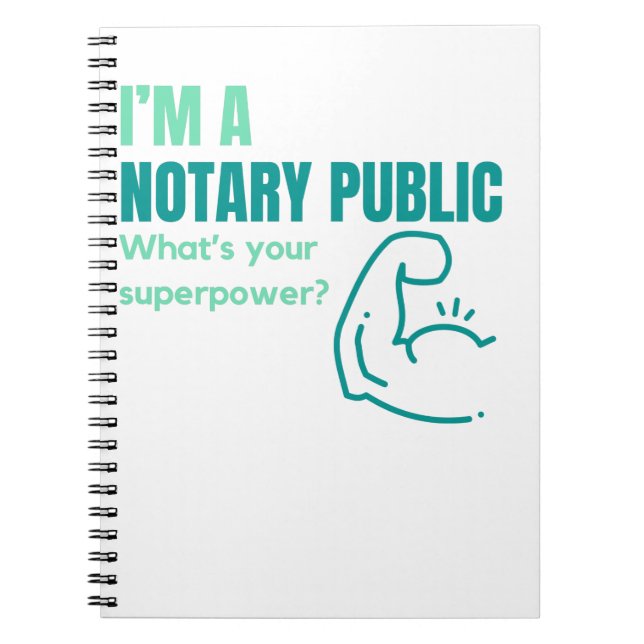 What’s your superpower? notebook (Front)