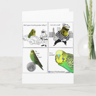 What Seems to be the Profficer? Greeting Card