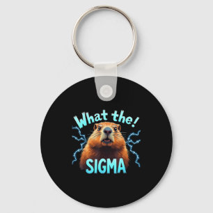 What Sigma Meme Vintage Woodchuck For Ground-hog L Key Ring