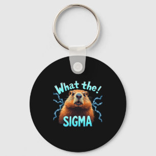 What Sigma Meme Vintage Woodchuck For Ground-hog L Key Ring