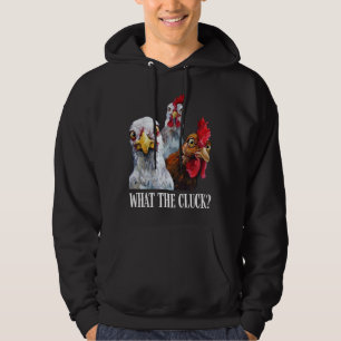 What the cluck Chicken 126 Hoodie