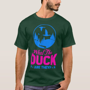 What The Duck Are They Twins Gender Reveal 842 T-Shirt