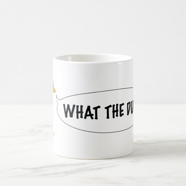 WHAT THE DUCK?! Coffee Mug (Center)