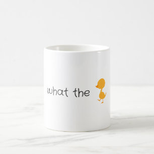what the duck coffee mug