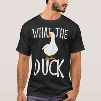 What The Duck  Duck Lover Pun  T-Shirt