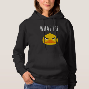 What The Duck Duck Morning Grouch Coffee Rubber Du Hoodie