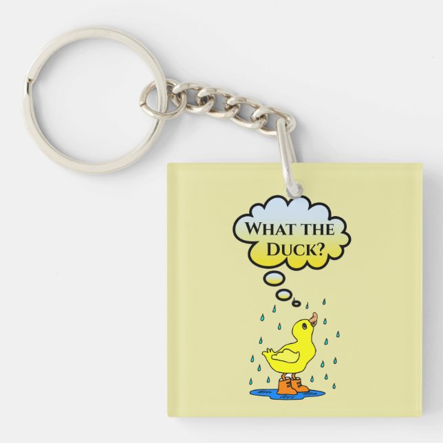 What the Duck? Keychain (Front)