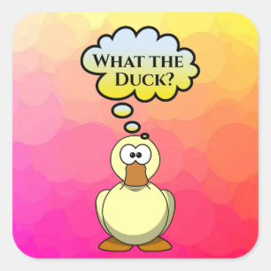 What the Duck? Sticker