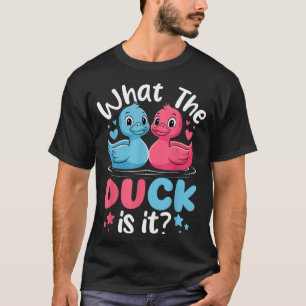 What The Ducks is Baby Gender Reveal Party Baby T-Shirt