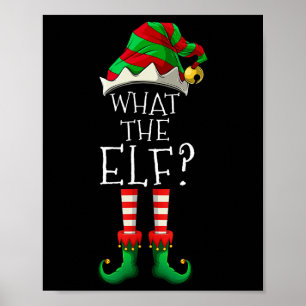 What The Elf Christmas Family Matching Group Fun Poster