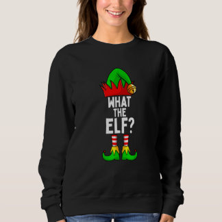 What The Elf Family Christmas Pajama Matching Sets Sweatshirt