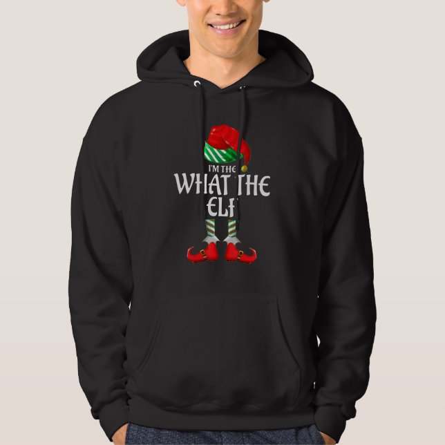 What The Elf Group Matching Family Christmas Hoodie (Front)
