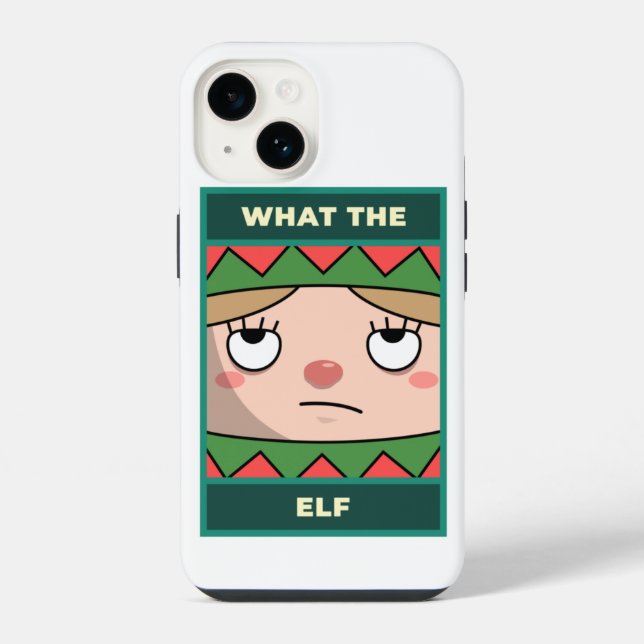 What The Elf iPhone Case (Back)