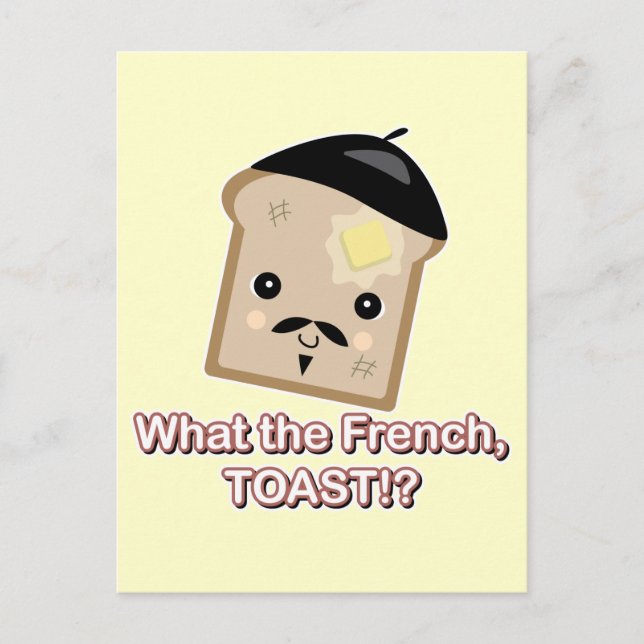 what the french toast postcard (Front)