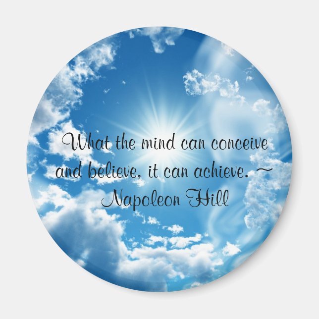 What the mind can conceive... magnet (Front)